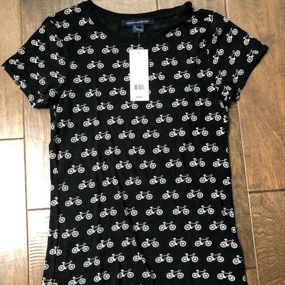 French Connection Tops - French connection bicycle tee French Connection Tops - French connection bicycle tee